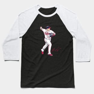 Austin Riley Superstar Pose Baseball T-Shirt